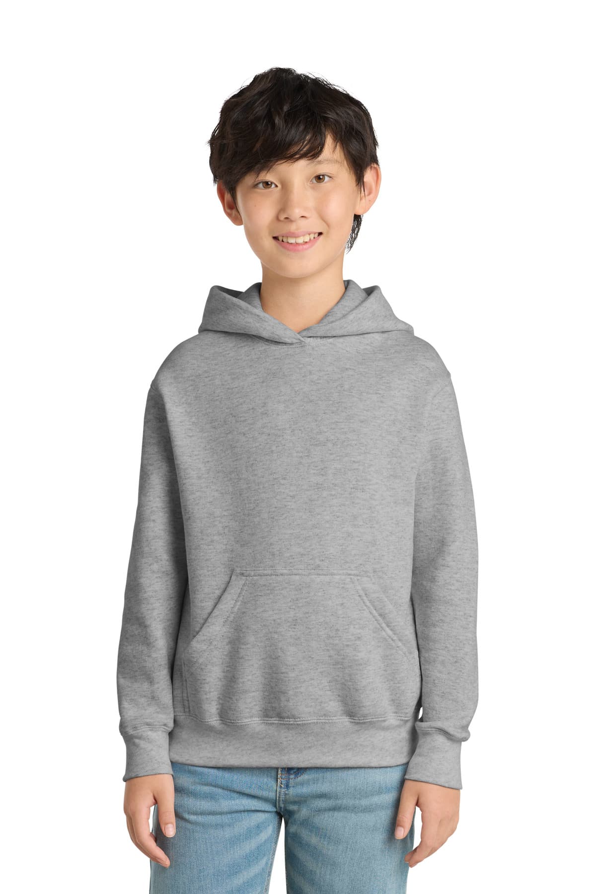 Port & Co ™ Youth Core Fleece Pullover Hooded Sweatshirt.