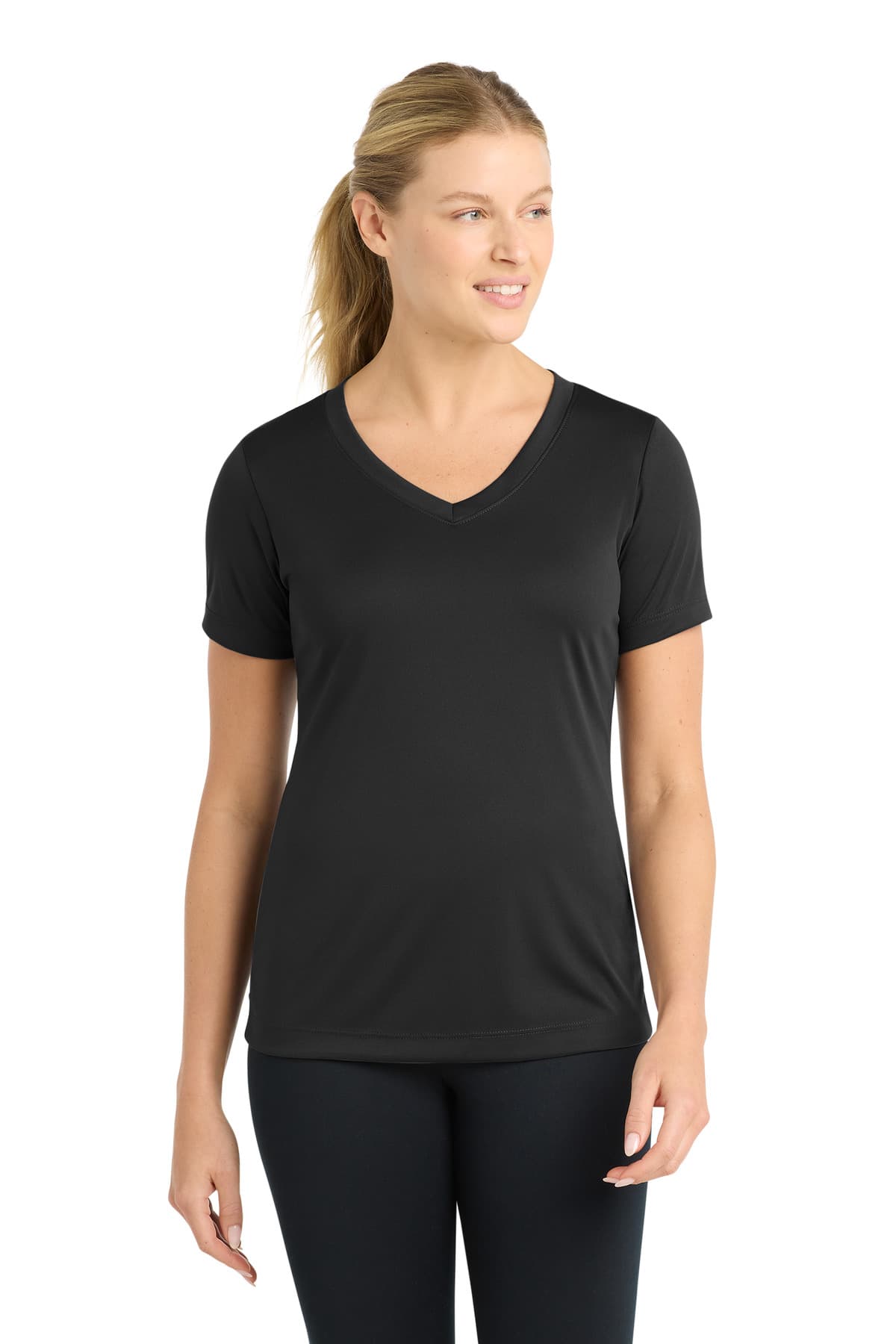 Sport-Tek ® Women's PosiCharge ® Competitor™ V-Neck Tee.