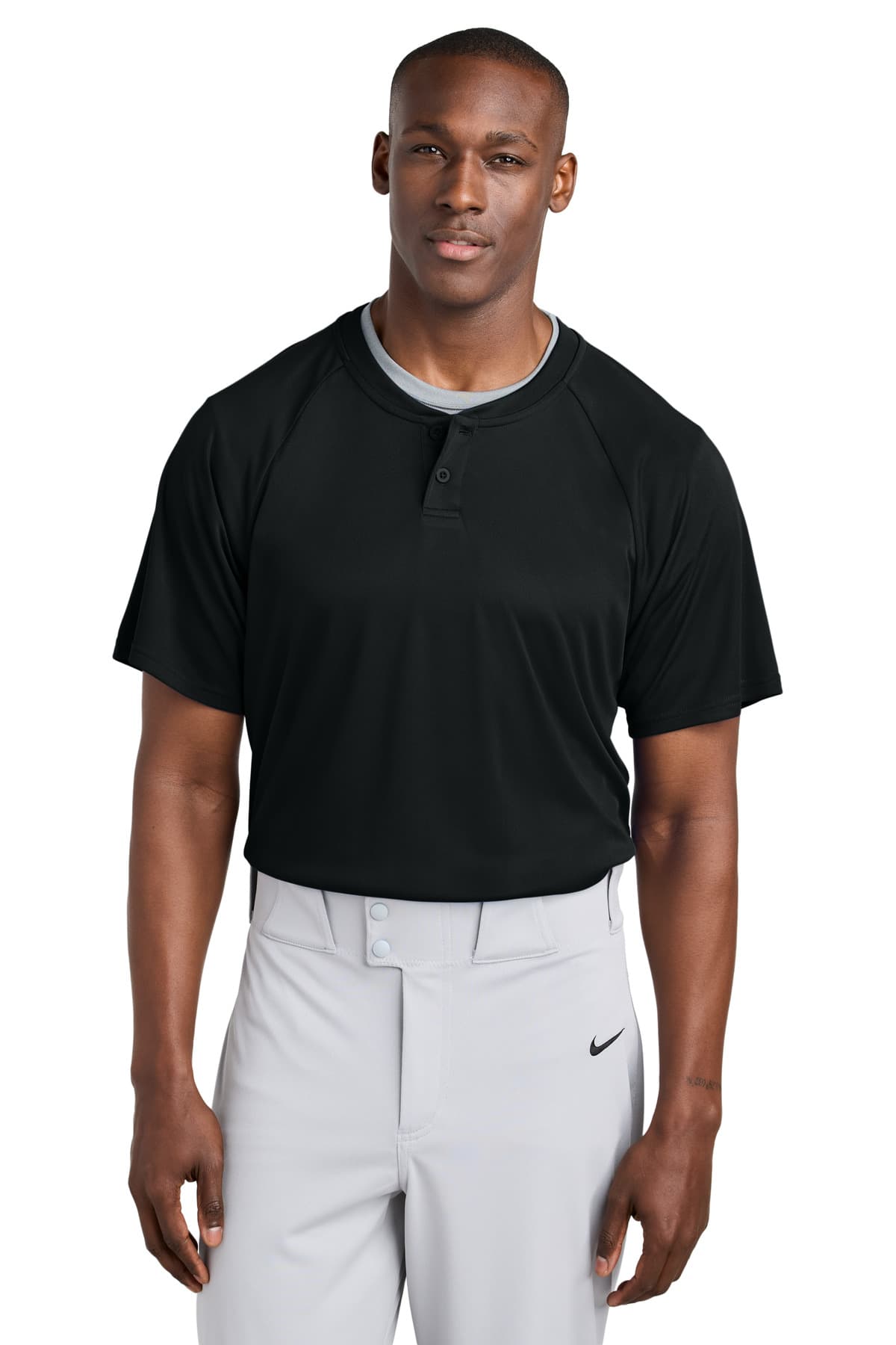Sport-Tek ® PosiCharge ® Competitor ™ 2-Button Henley