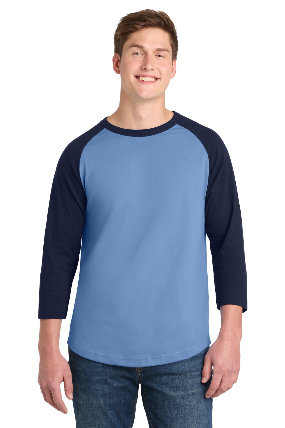 Sport-Tek ® Colorblock Raglan Jersey.