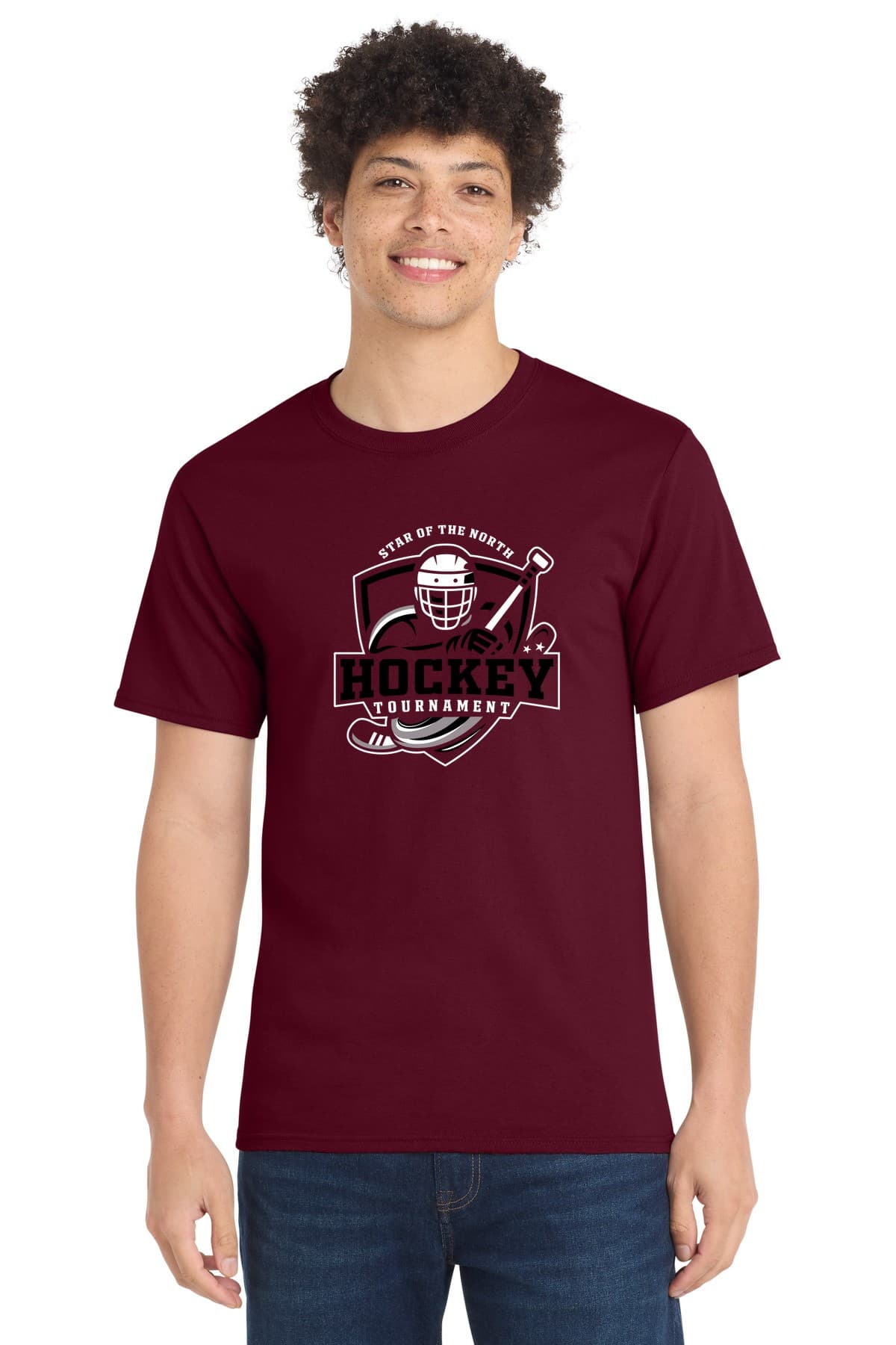 Port & Co Essential Tee. PC61