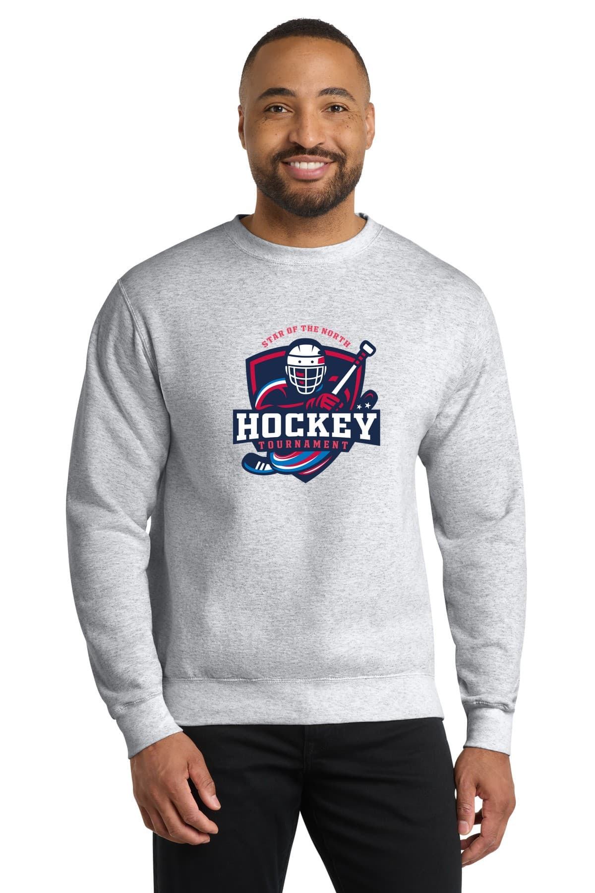 Port & Co Core Fleece Crewneck Sweatshirt. PC78