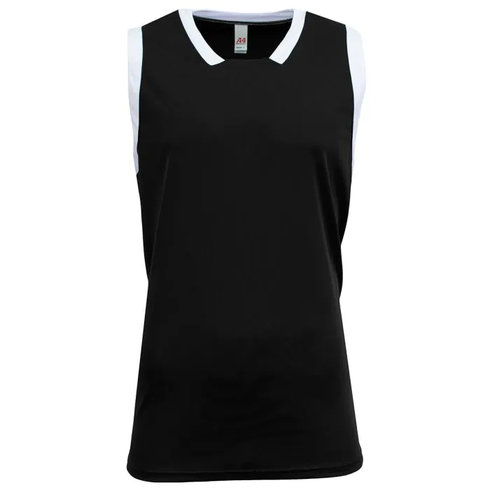 A4 Single Ply Basketball Jersey Youth