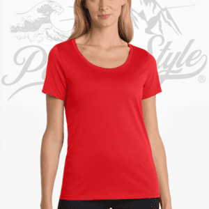 Nike® Women's Dri-FIT Cotton/Poly Scoop Neck Tee - NKBQ5234