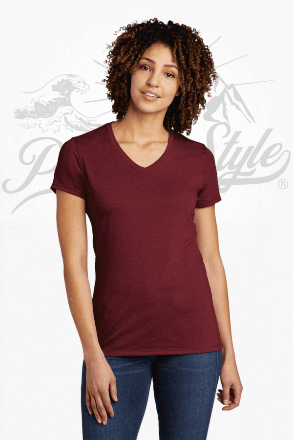 Allmade® Women's Tri-Blend V Tee - AL2018